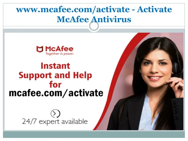 www.mcafee.com/activate - Activate McAfee Antivirus