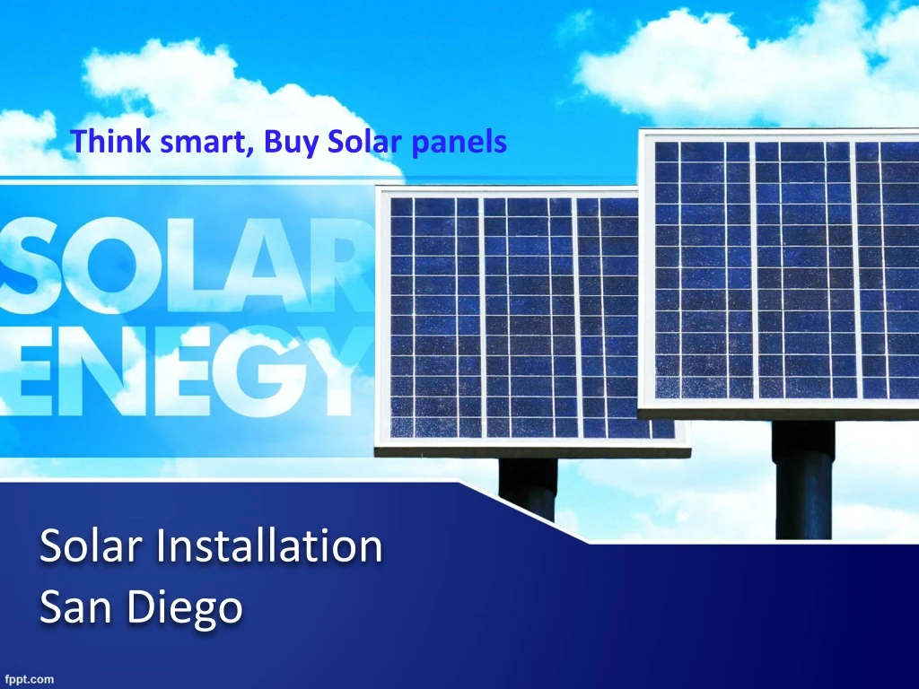 think smart buy solar panels