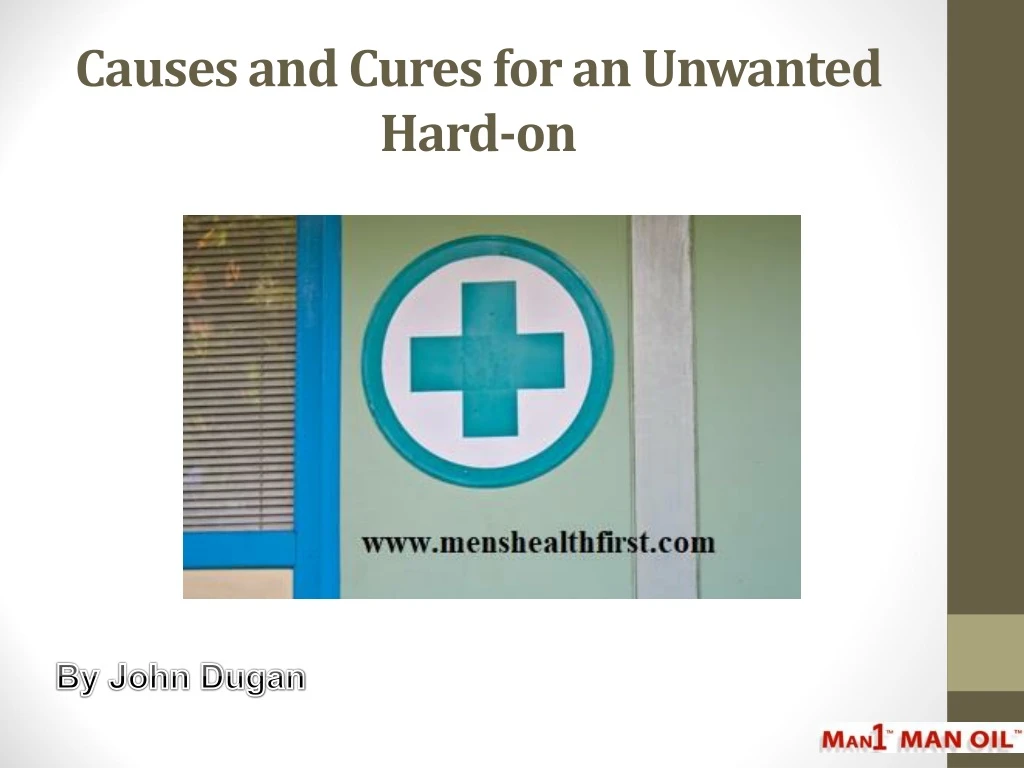 causes and cures for an unwanted hard on