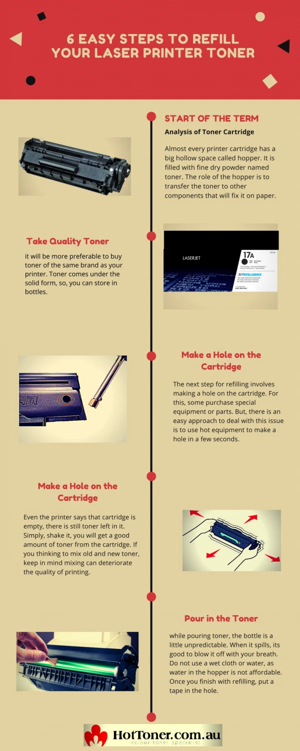 6 Easy Steps To Refill Your Laser Printer Toner