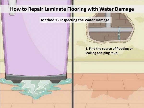 How to Repair Laminate Flooring with Water Damage