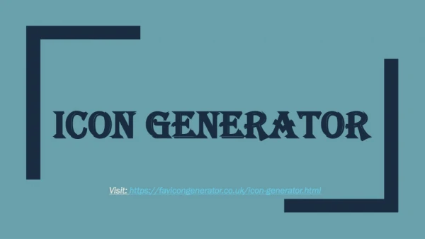 icon generator