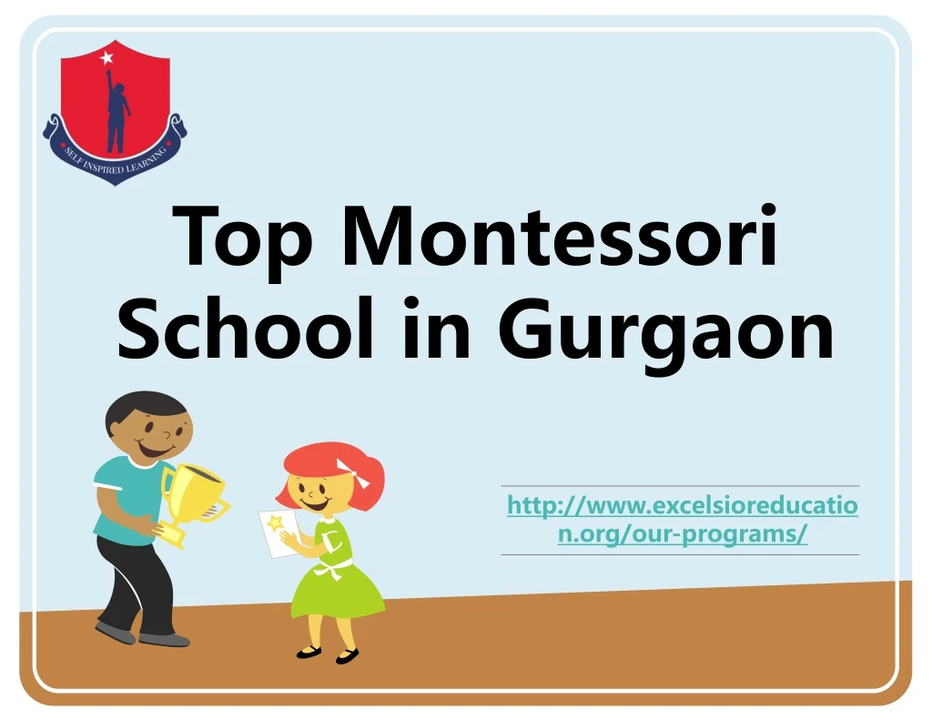 top montessori school in gurgaon