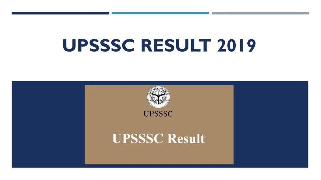 upsssc result 2019