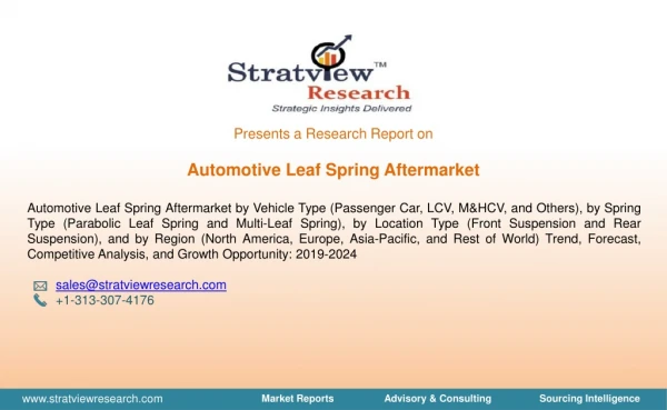 Automotive Leaf Spring Aftermarket