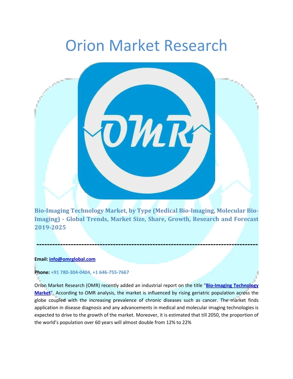 orion market research