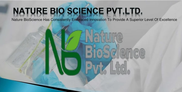 Nature bio science enzymes manufacturers in india