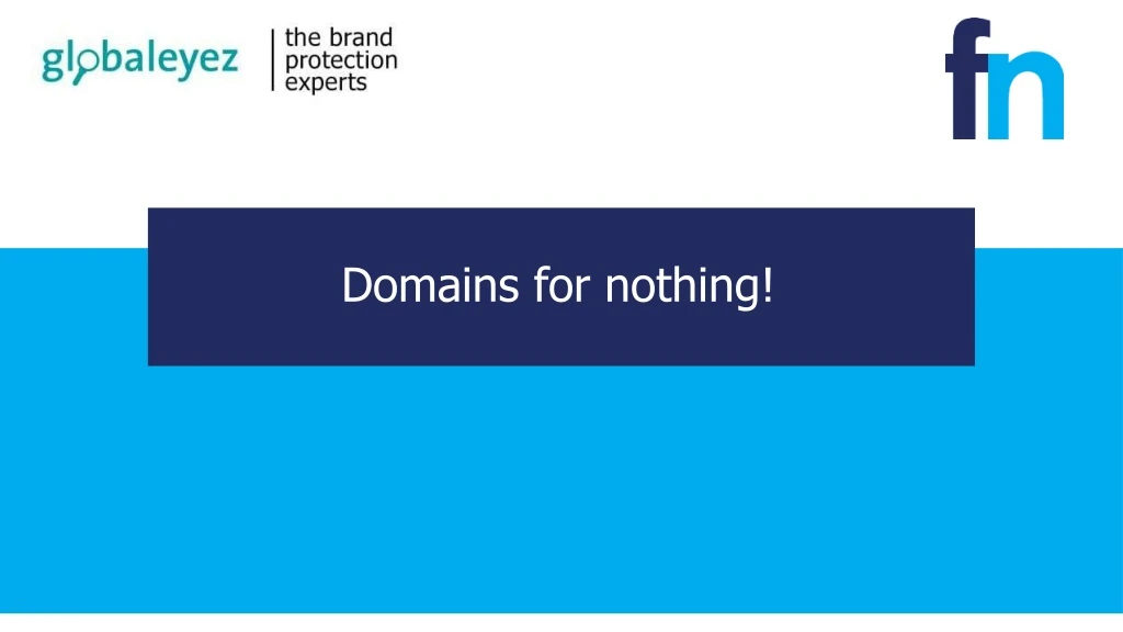 domains for nothing