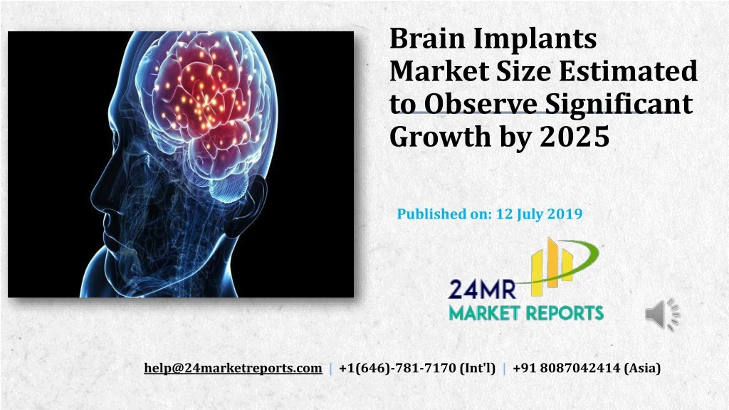 brain implants market size estimated to observe significant growth by 2025