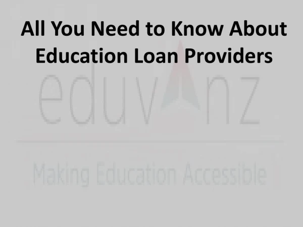 education loan website