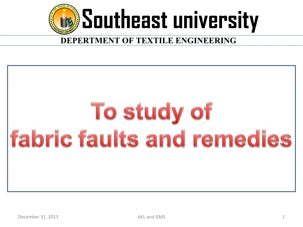 southeast university depertment of textile