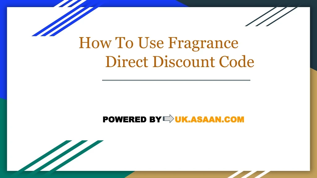 how to use fragrance direct discount code