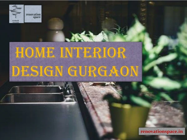 Home interior design gurgaon