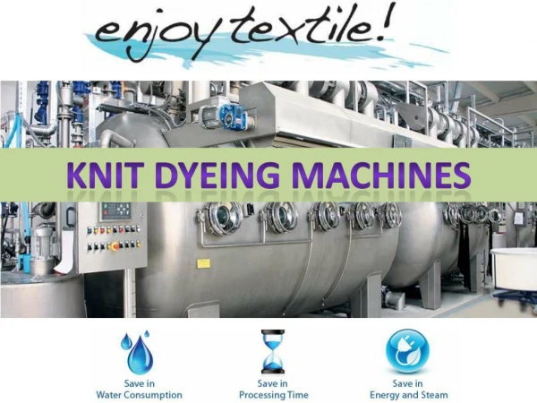 Knit Dyeing Machines