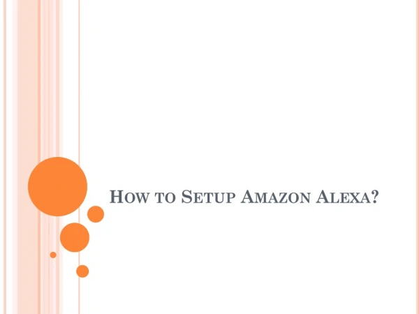 How to Connect Alexa to Wifi
