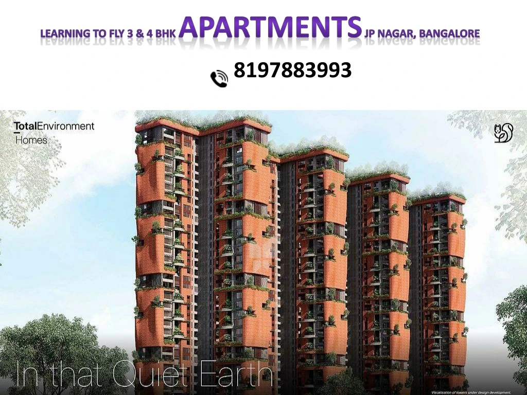 learning to fly 3 4 bhk apartments jp nagar