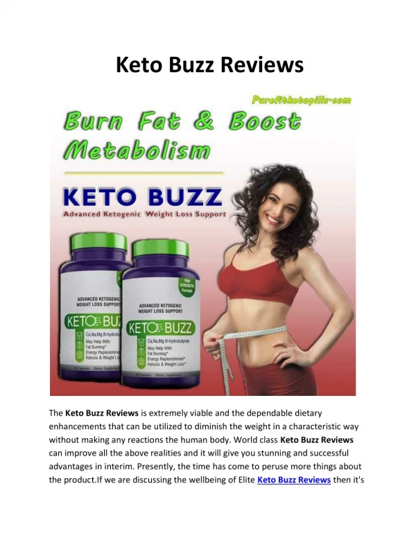 Keto Buzz Reviews