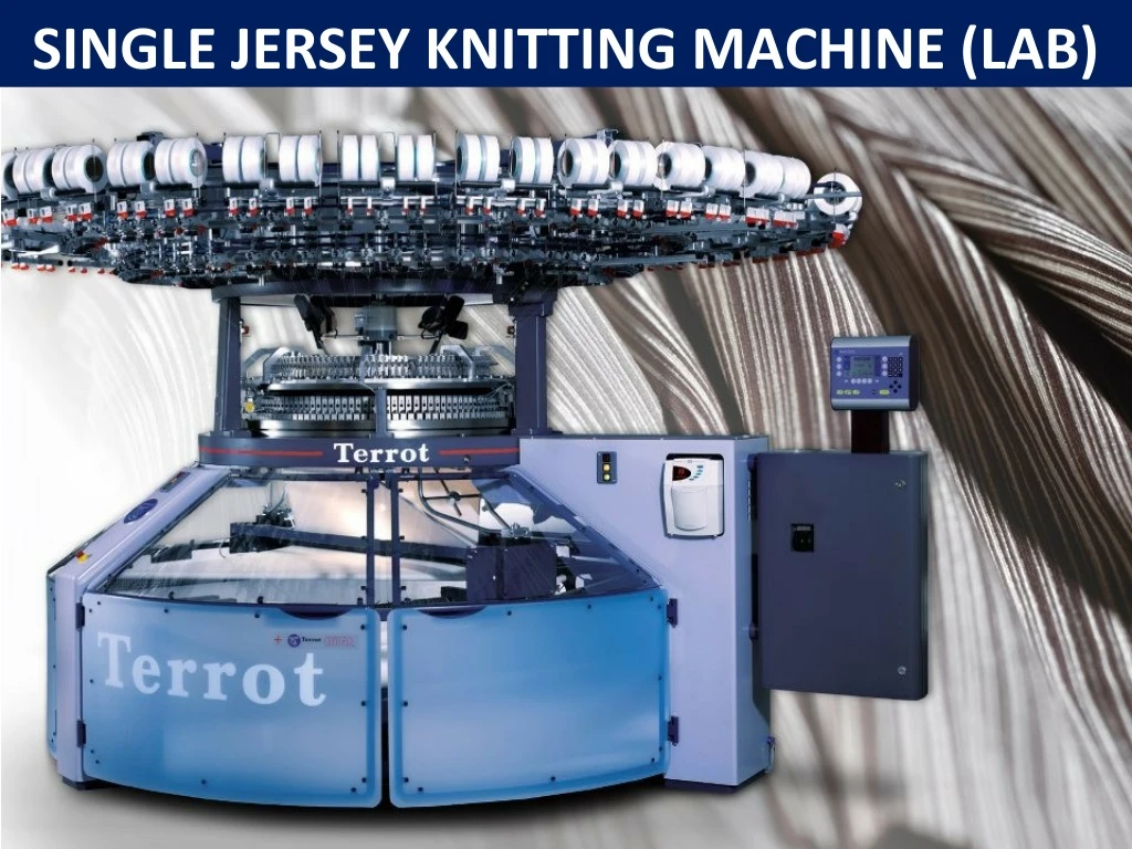 single jersey knitting machine lab