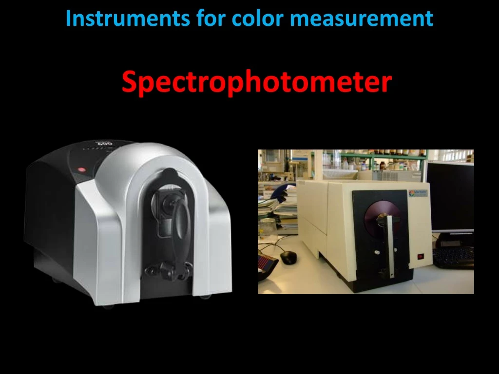 instruments for color measurement