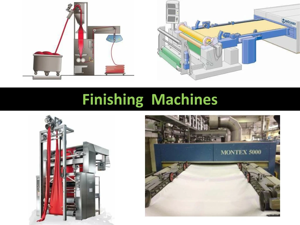 finishing machines