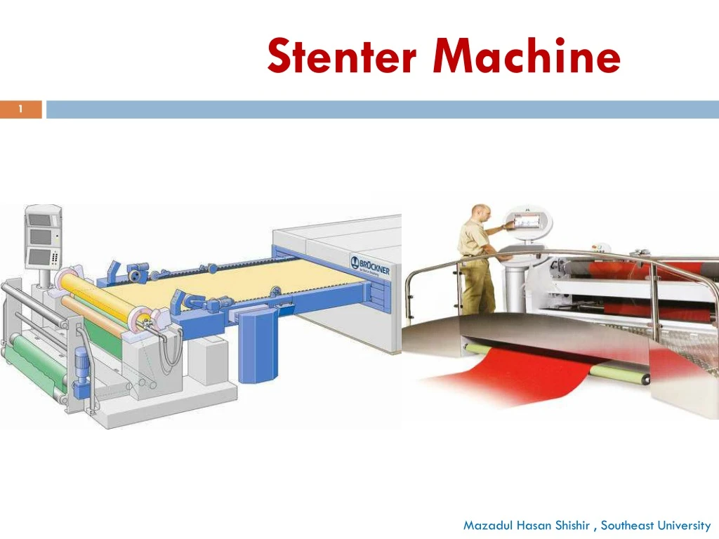 stenter machine