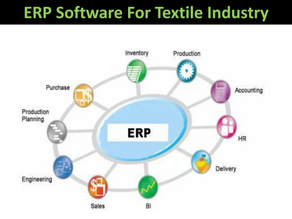 Erp software for textile