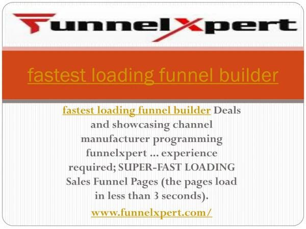 Fastest Funnel Builder