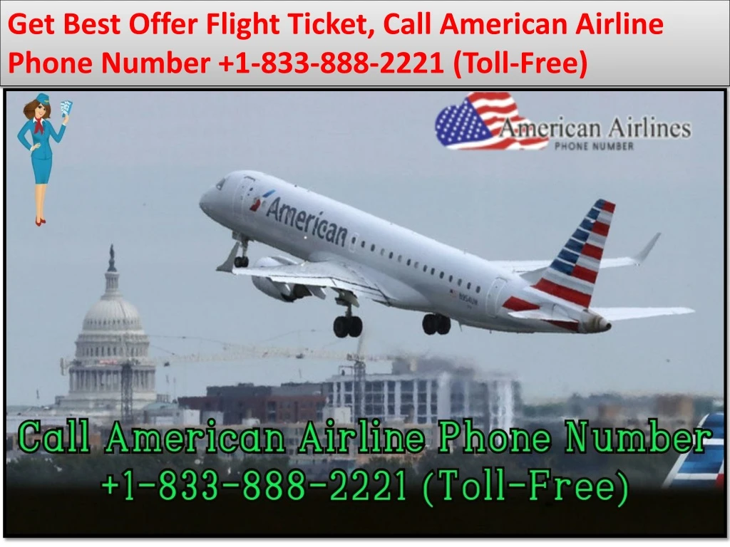 get best offer flight ticket call american