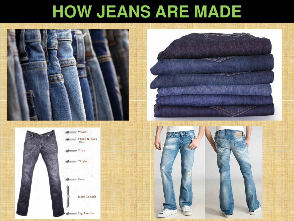 how jeans are made