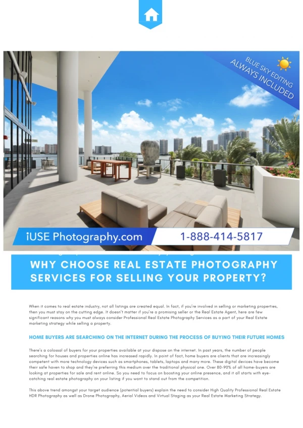 How to choose real estate photography services for selling your property