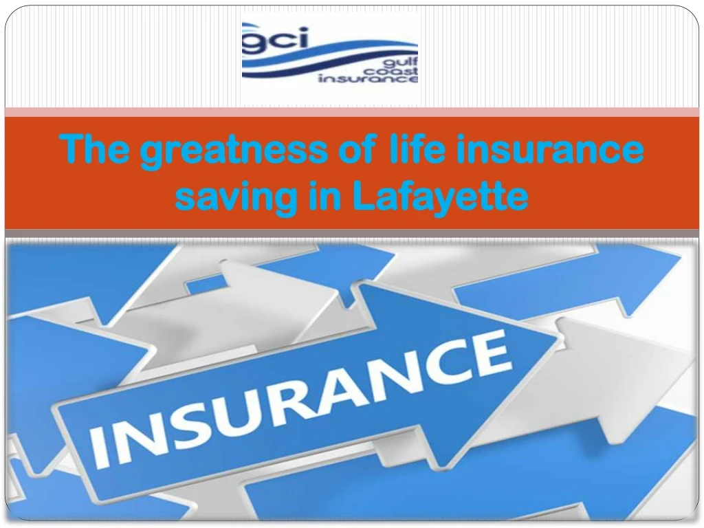 the greatness of life insurance the greatness