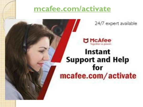 mcafee com activate