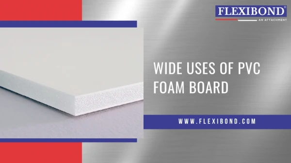 wide uses of pvc foam board