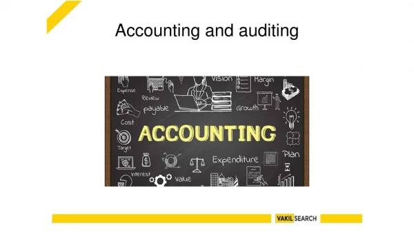 Accounting and Auditing