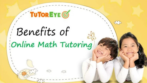 Benefits of Online Math Tutoring
