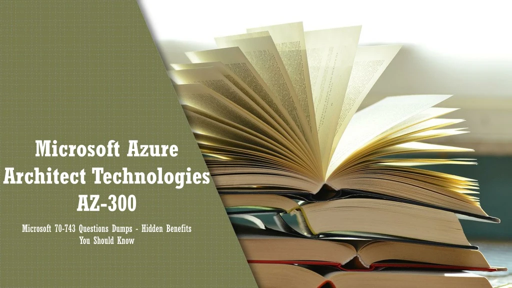 microsoft azure architect technologies az 300