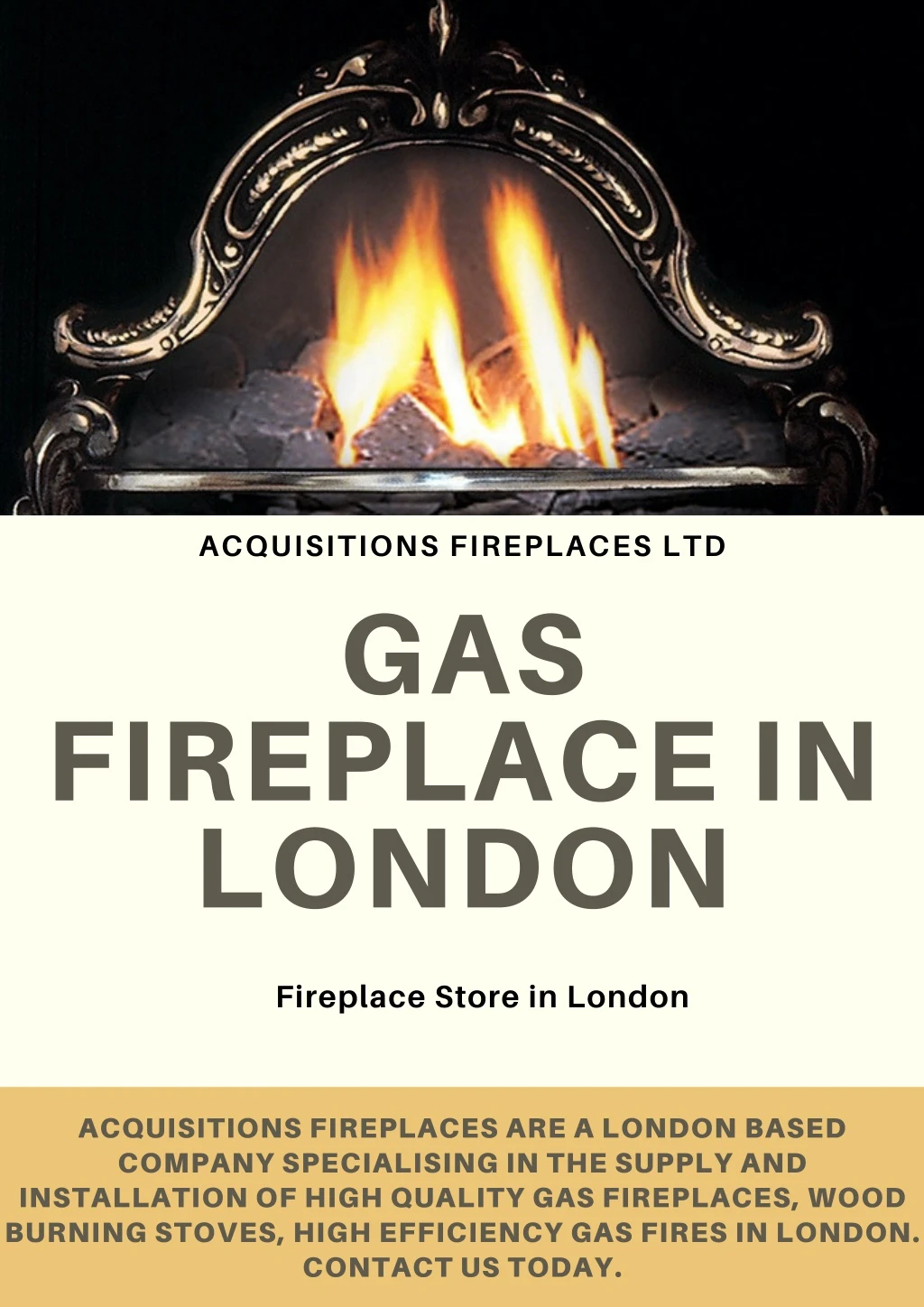 acquisitions fireplaces ltd