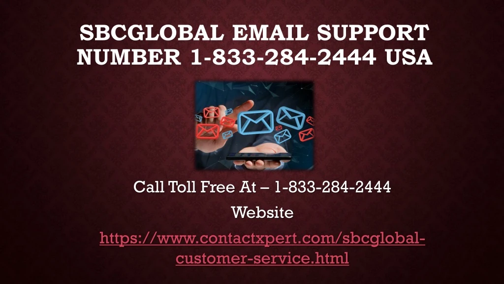 sbcglobal email support number 1 833 284 2444 usa