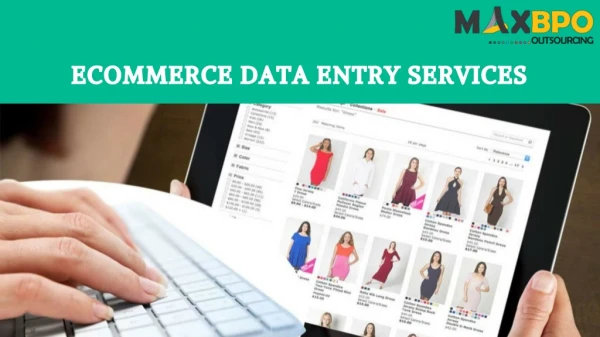 Ecommerce Product Data Entry Services