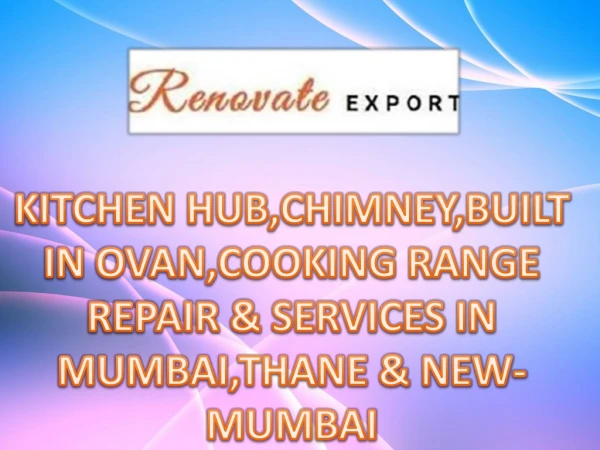 Best Kitchen Hob, Chimney Repair Services In Mumbai ,Thane & New Mumbai