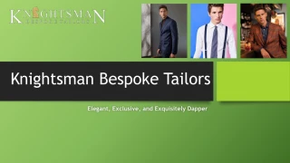 Tailored Suits Adelaide - slide 1