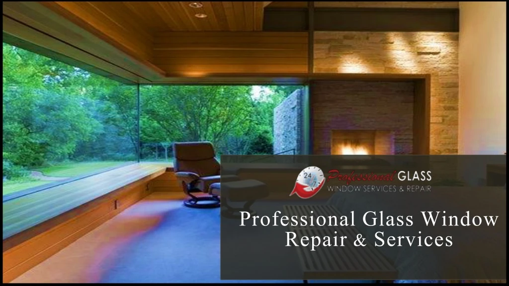 professional glass window repair services