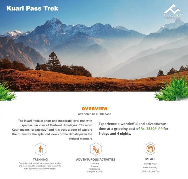 uari Pass Trek – Finest trek in Uttarakhand