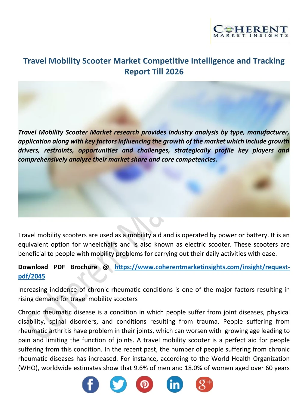 travel mobility scooter market competitive