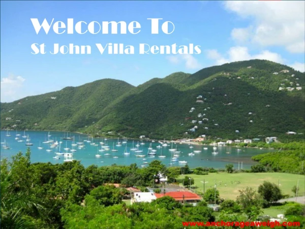 St John Villa Rentals