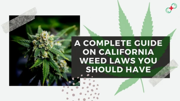 A Complete Guide on California Weed Laws You Should Have