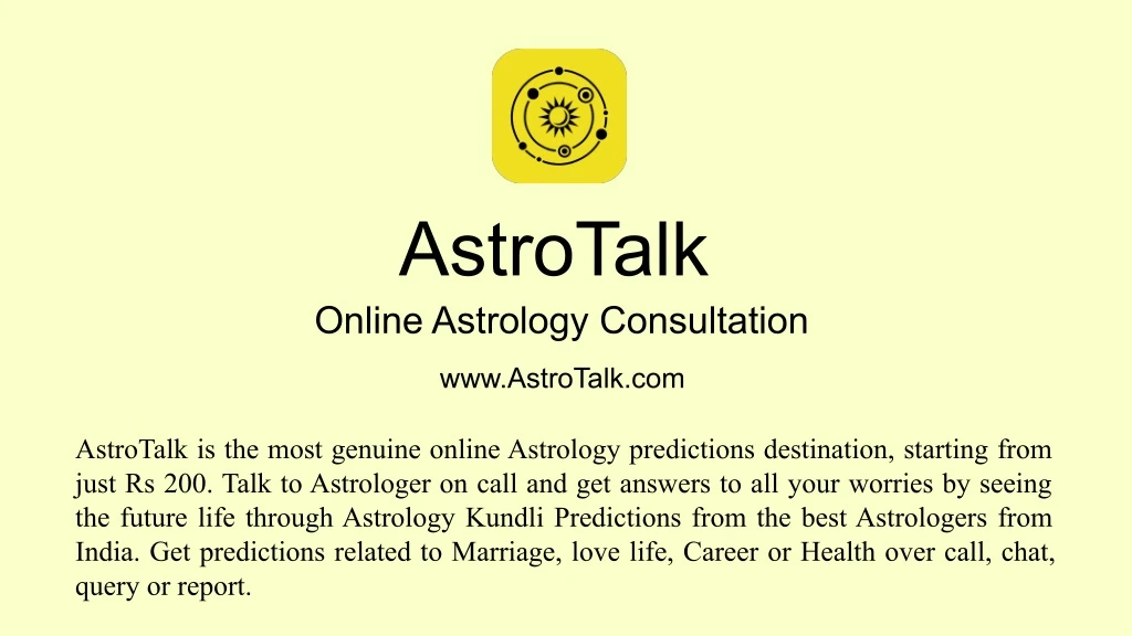 astrotalk online astrology consultation