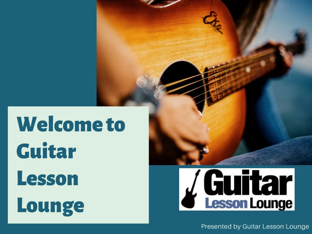 welcome to guitar lesson lounge