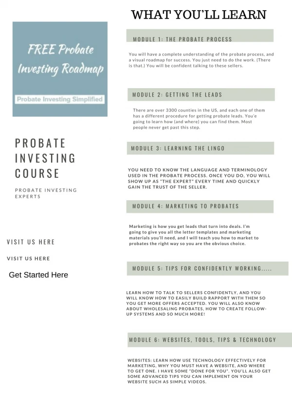 probate investing