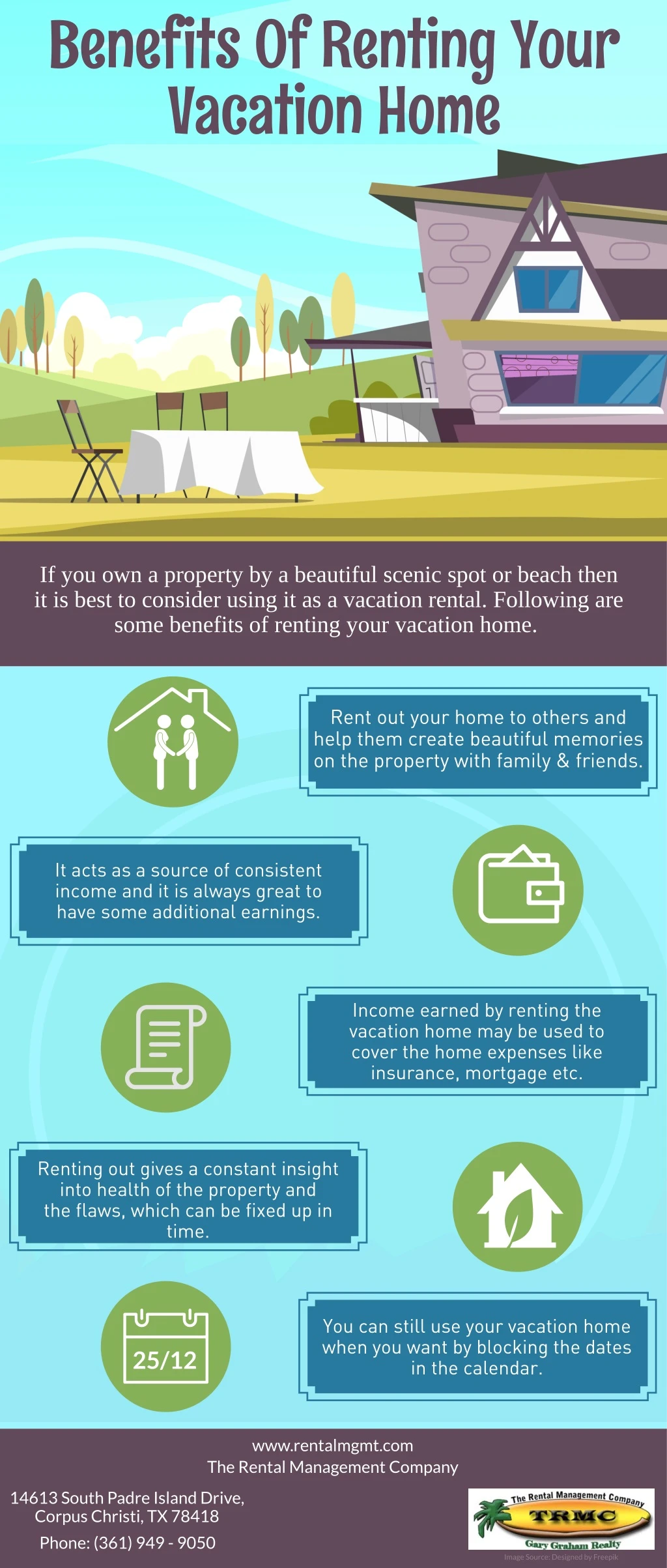 benefits of renting your vacation home